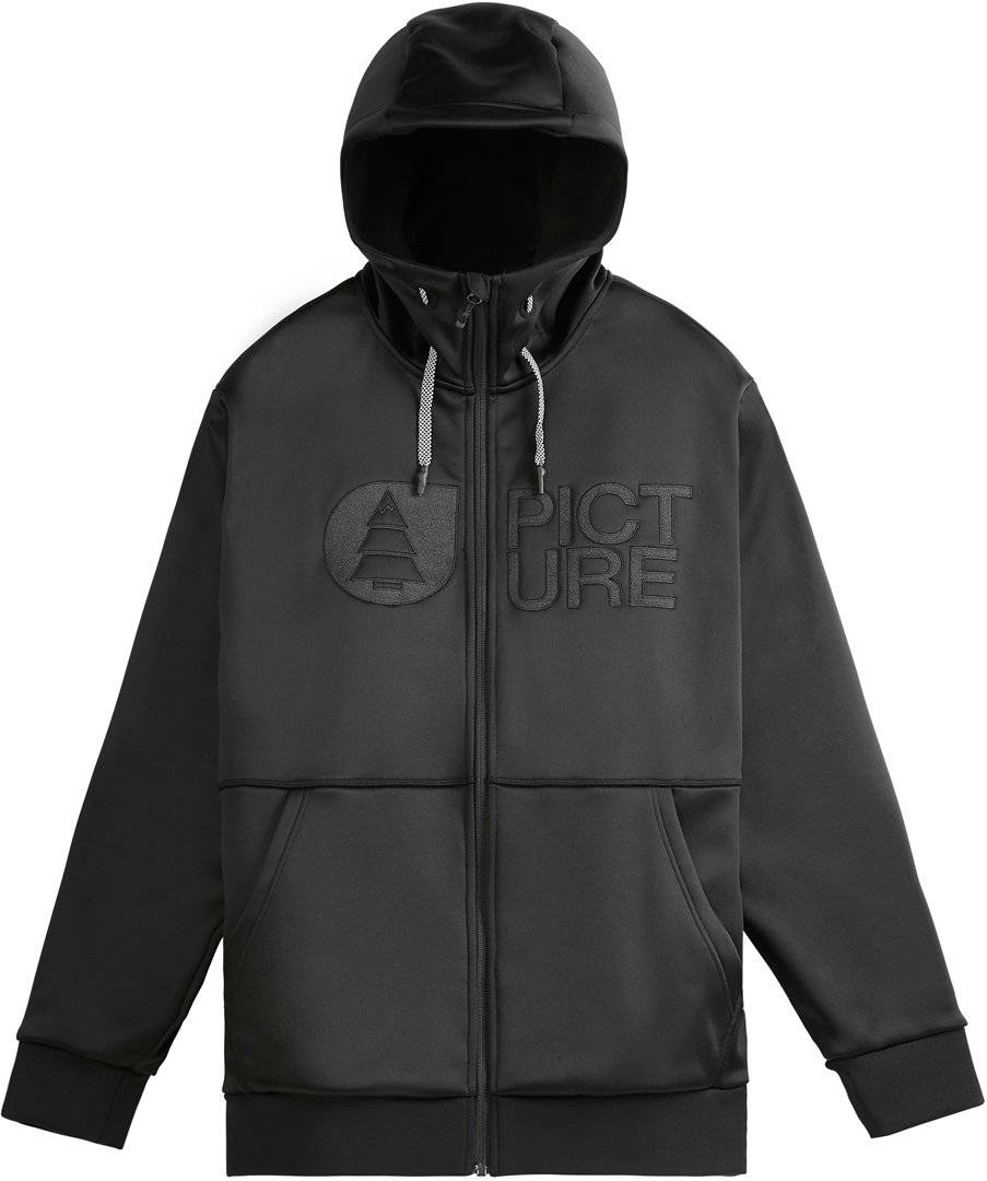 

Picture Куртка Park tech zip hoodie black XS