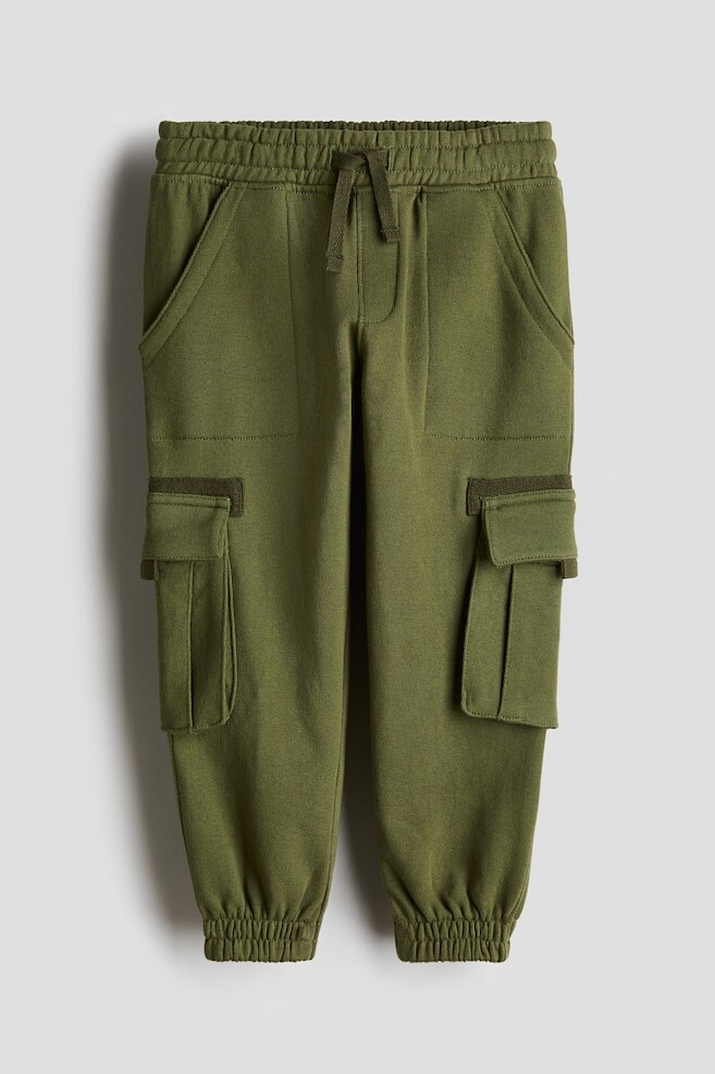 

Джоггеры-Карго H&M, зеленый