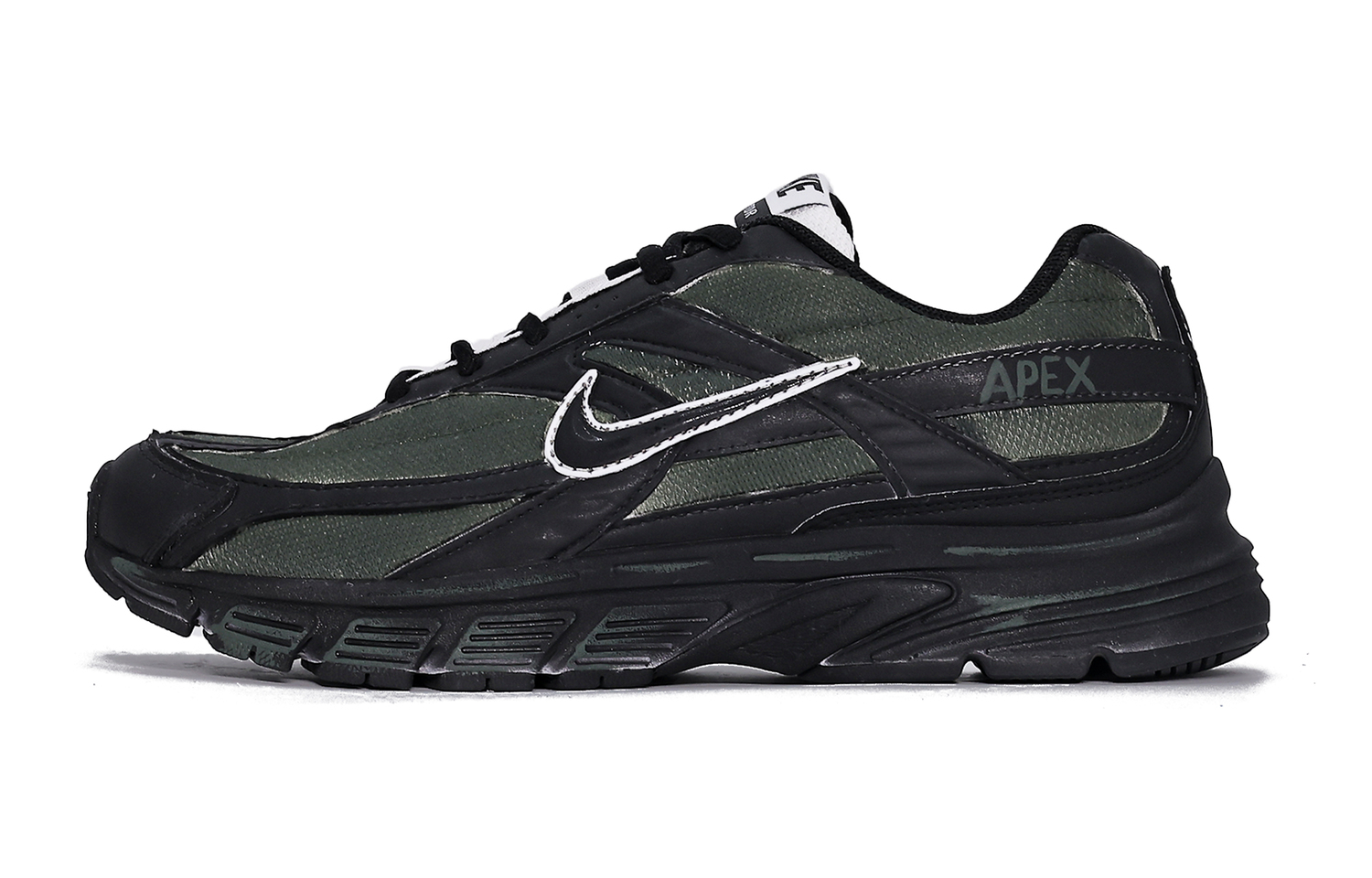 

Инициатор амортизация устойчивость к истиранию дышащий низкий верх Nike, темно-зеленый