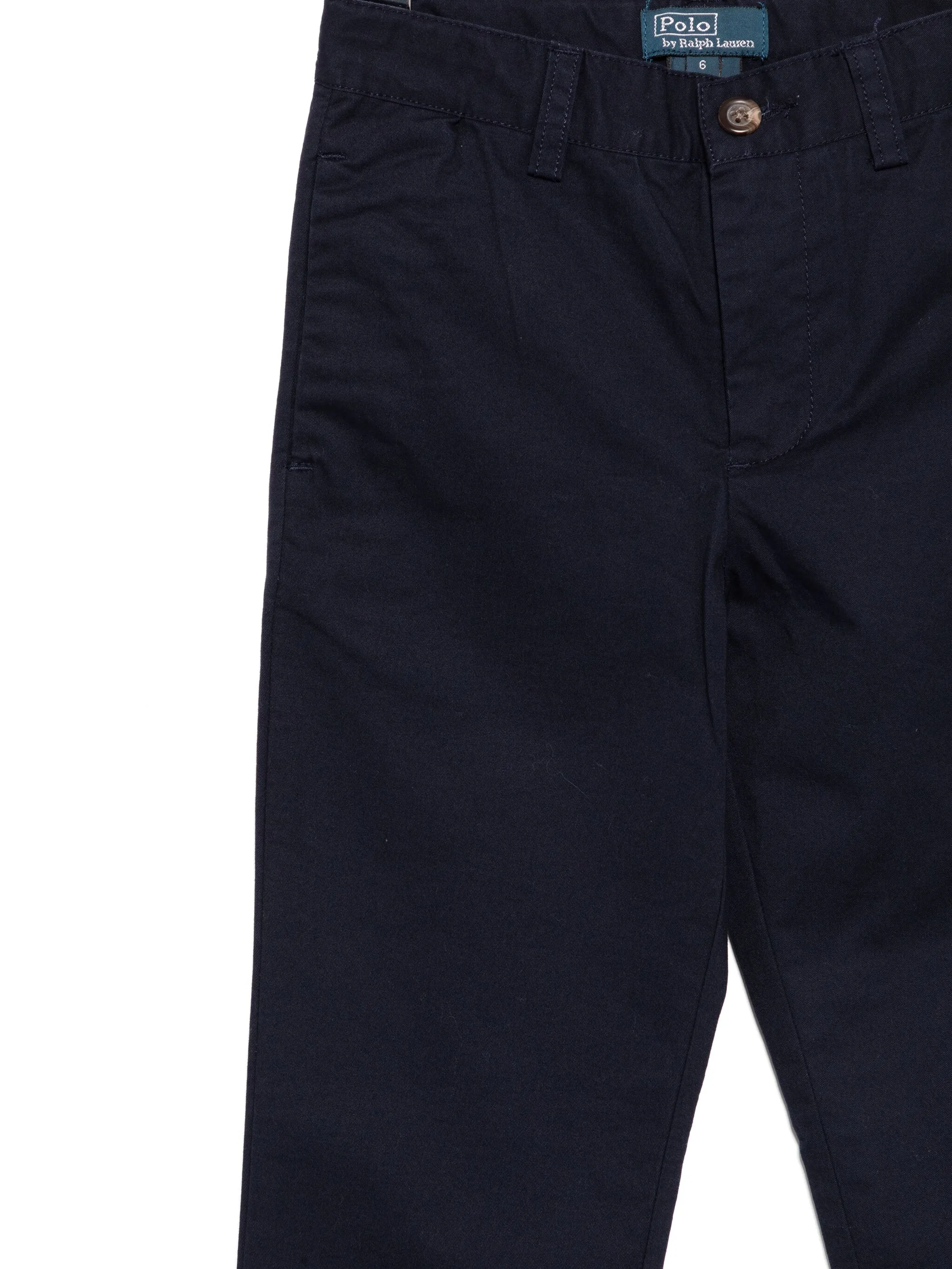 Прямые брюки Polo Ralph Lauren Kids, синий — фото 3