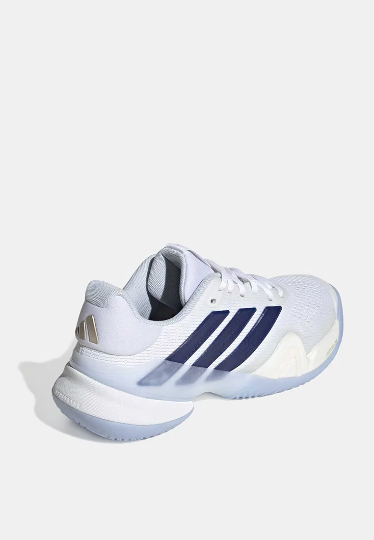Кроссовки теннисные, Barricade 14, Adidas, белый/темно-синий — фото 3