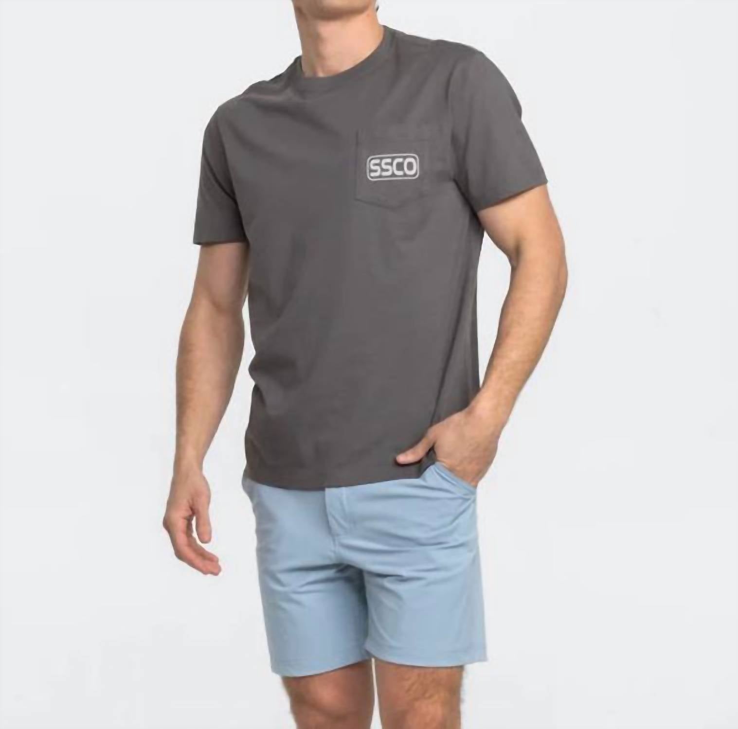 

Футболка Long Drive Home из вулканического пепла Southern Shirt Company, цвет volcanic ash