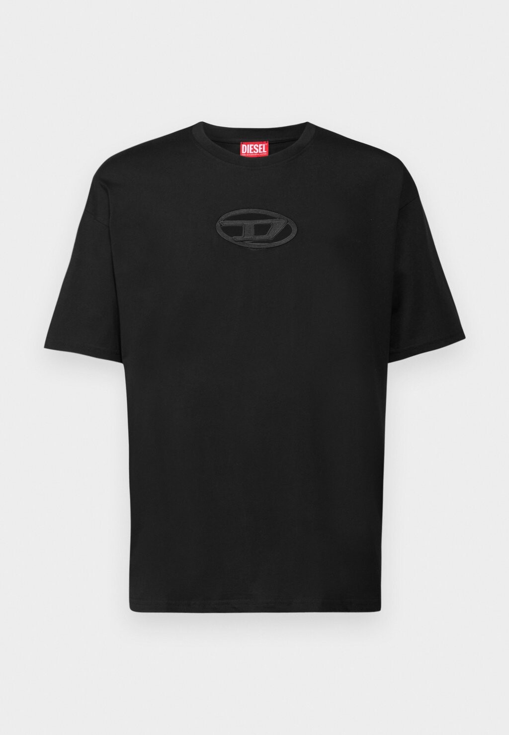 

Принт на футболке BOX UNISEX Diesel, черный