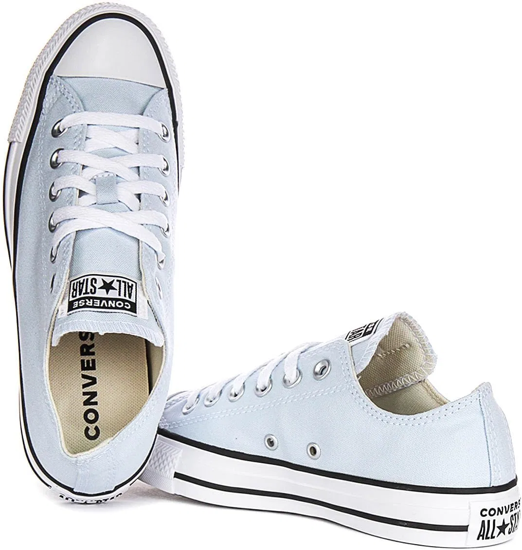 Кроссовки Converse Verde da Donna A10537C, Light Blue — фото 2