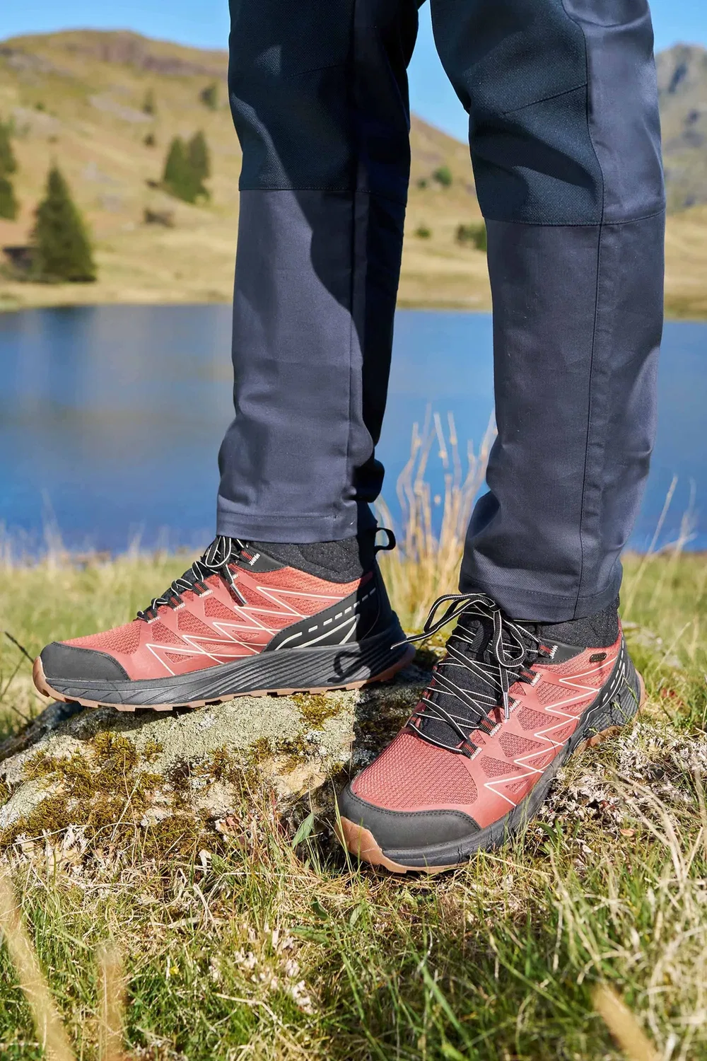 Ботинки для ходьбы Alder Waterproof Mountain Warehouse, терракотовый