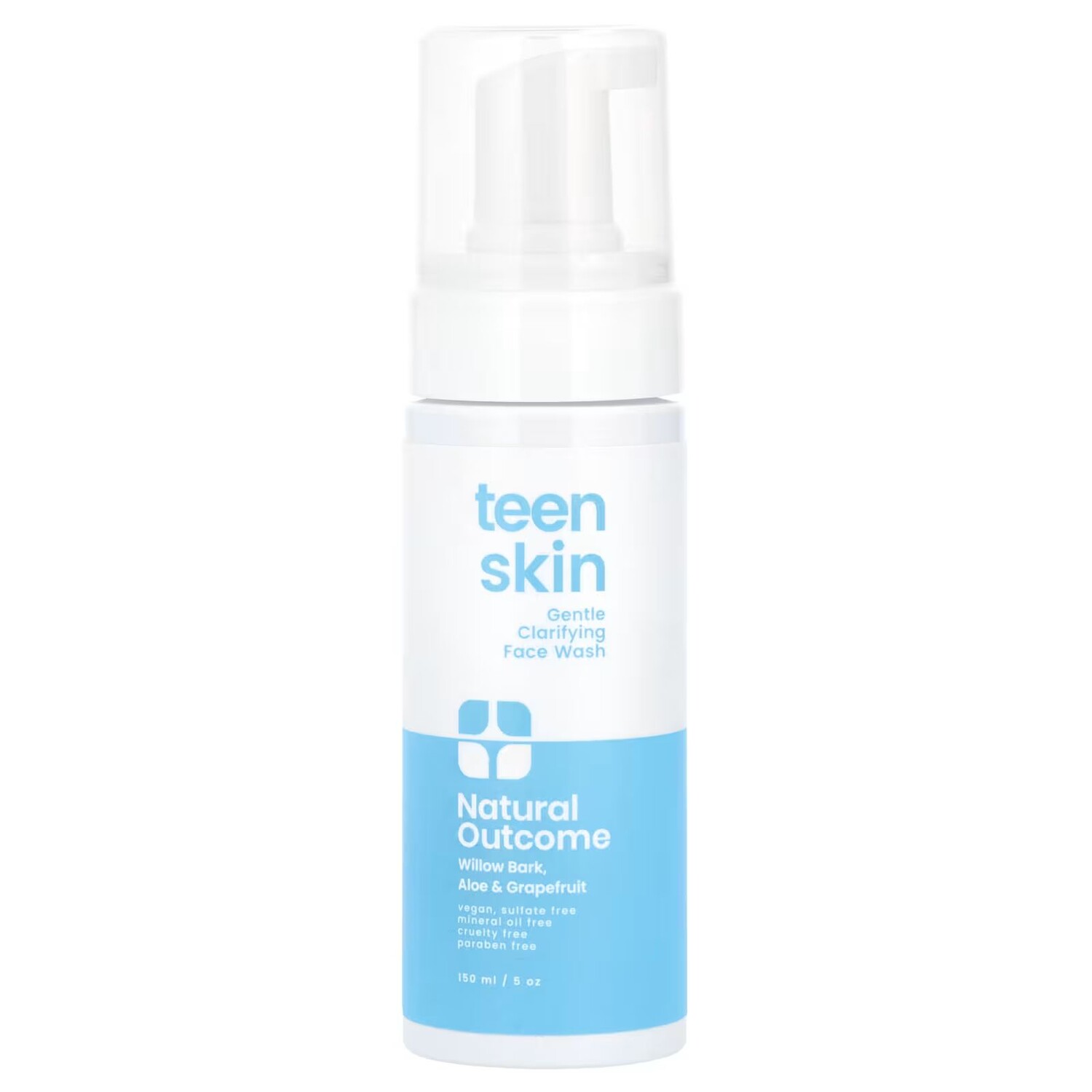 

Teen Skin, Нежное очищающее средство для умывания лица, 5 унций (150 мл) Natural Outcome