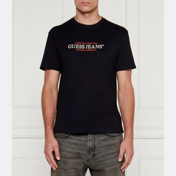 

Футболка стандартного кроя Guess, черный