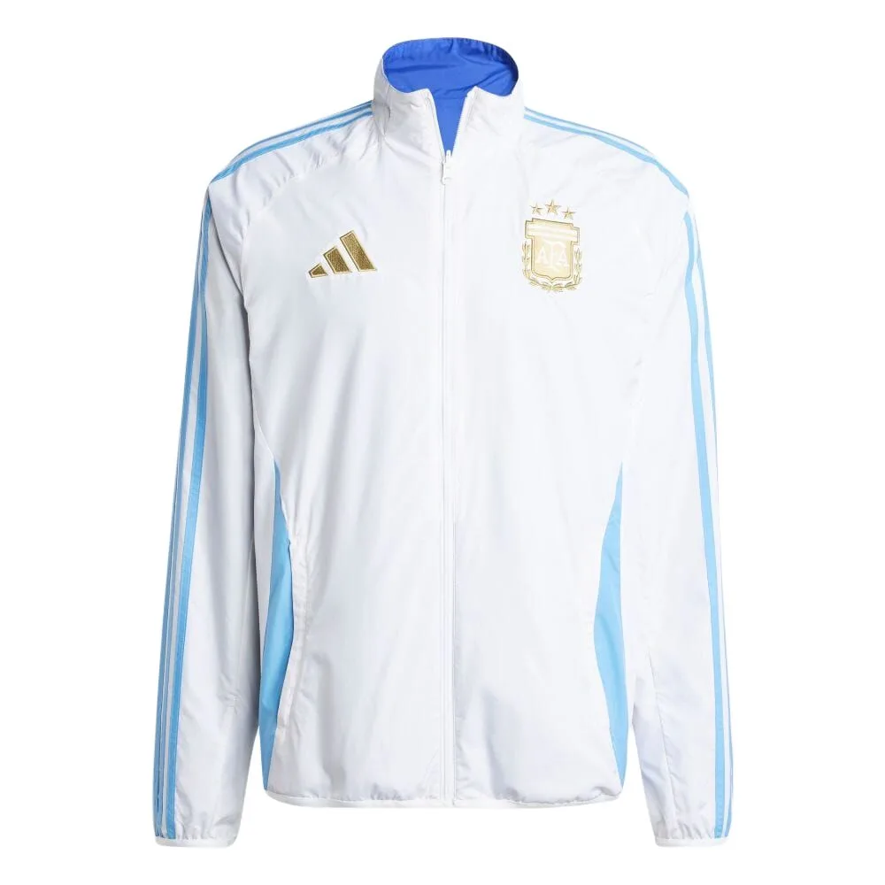 Куртка Argentina Anthem Adidas, белый синий