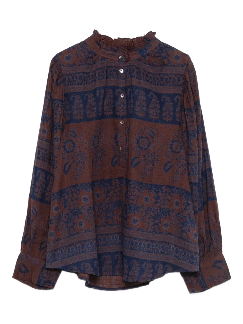 

Блузка с цветочным принтом Antik Batik, красный