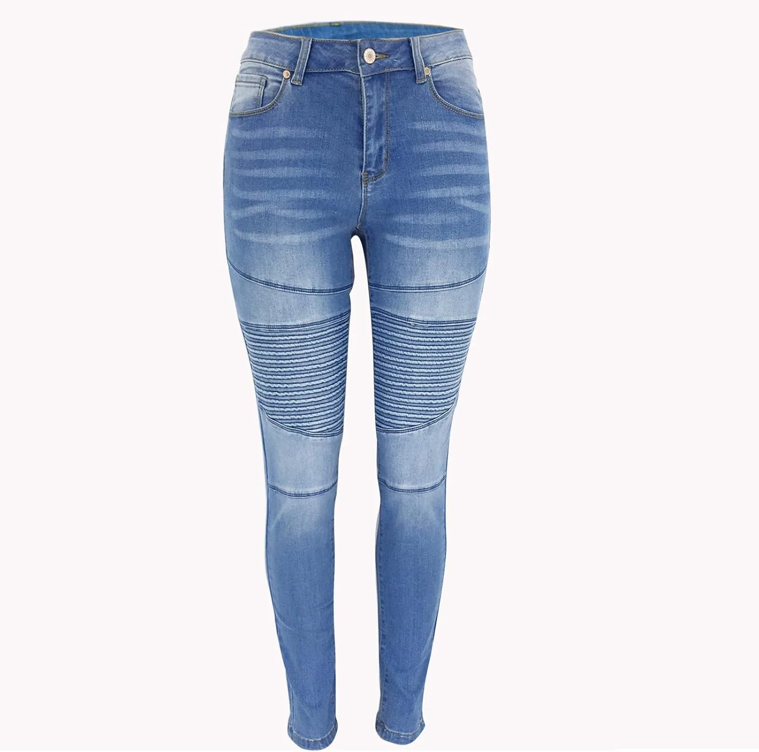 Женские скинни джинсы Stretch High Waist — фото 4