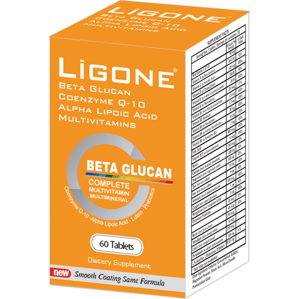 

Витаминно минеральный комплекс Ligone, 60 капсул