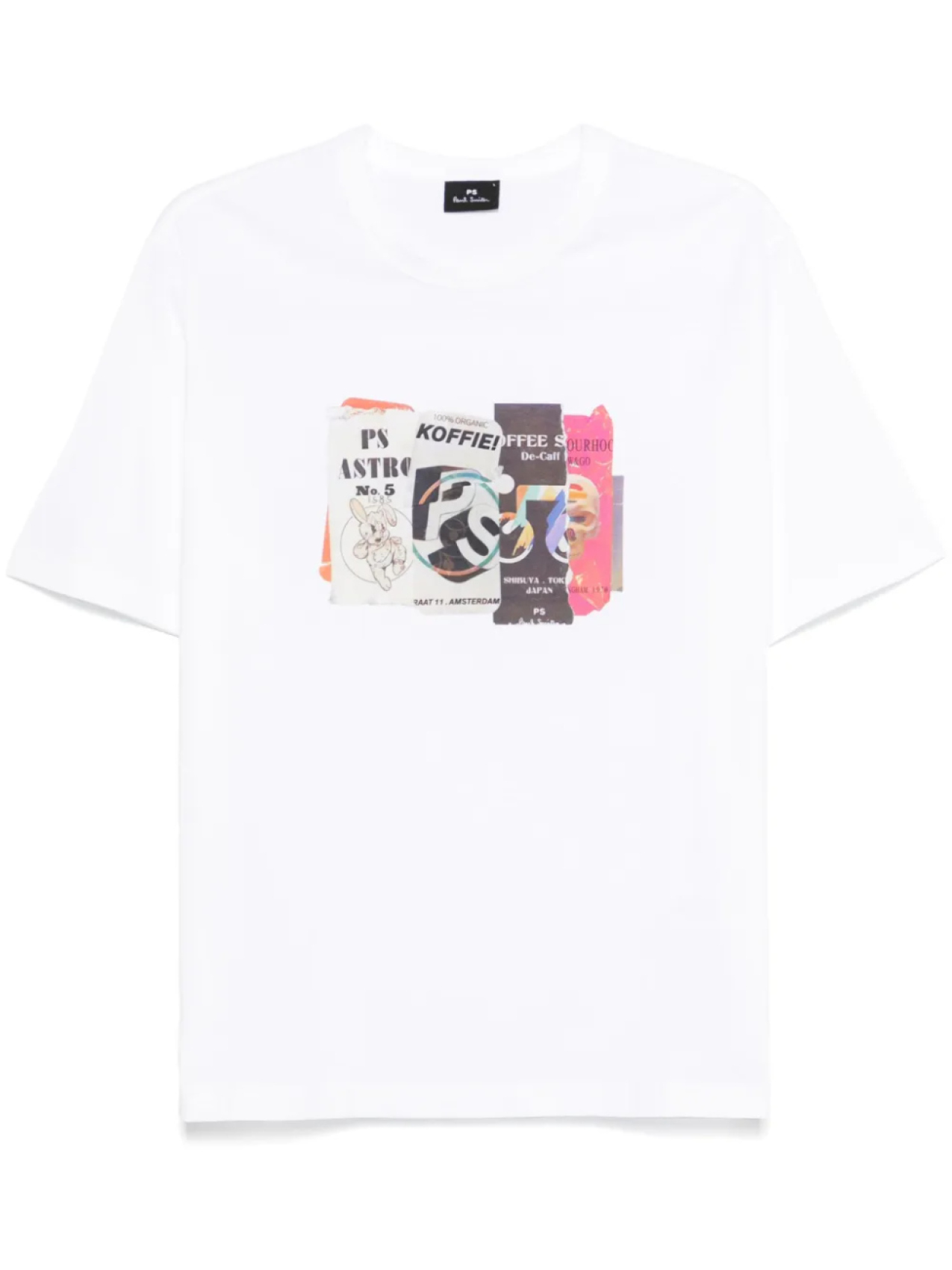 

Футболка с графическим принтом PS Paul Smith, белый