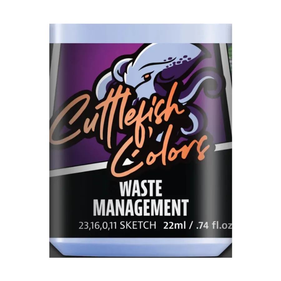 

Управление отходами, Cuttlefish Colors - Blues, Greens, and Purples (15ml)