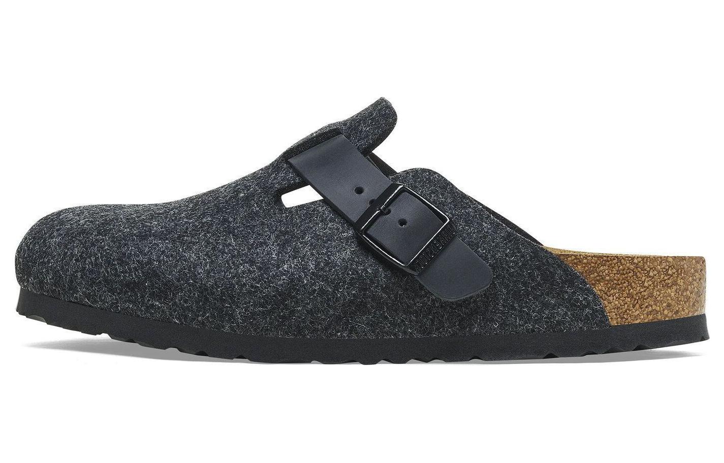 Birkenstock Сандалии с закрытым носком унисекс, черные, узкие
