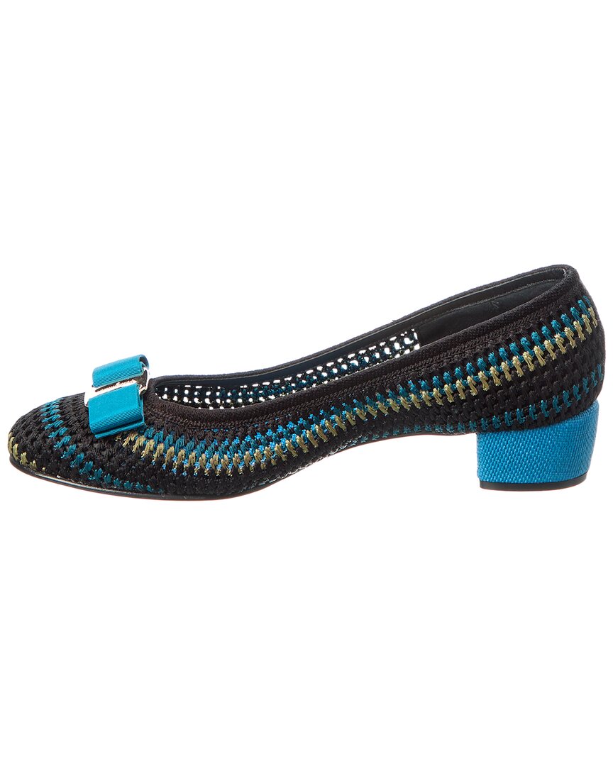 Туфли-лодочки Ferragamo Vara Salvatore Ferragamo, синий — фото 2