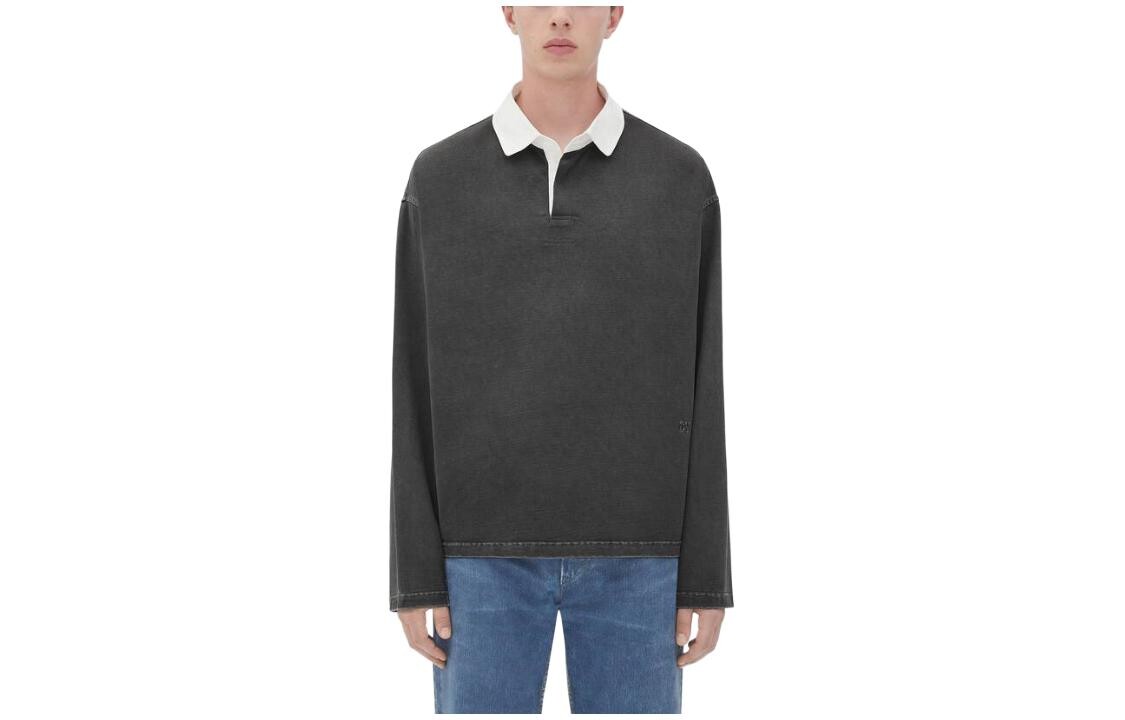 

Рубашка поло мужская асфальт Bottega Veneta, цвет Asphalt