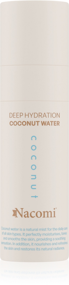 

Кокосовая вода для глубокого увлажнения Nacomi, 100 мл