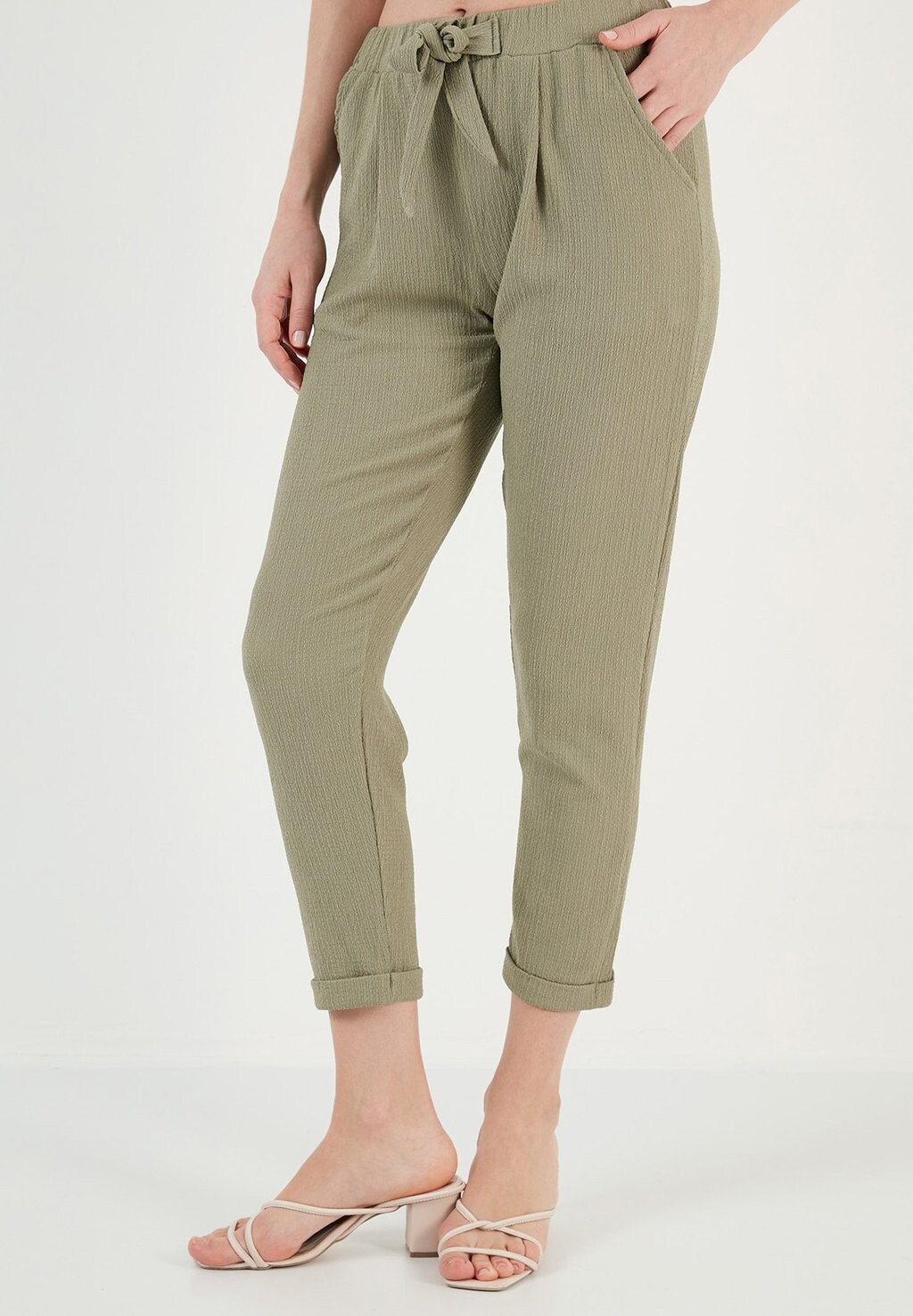 

Брюки SLIM FIT LELA, цвет olive