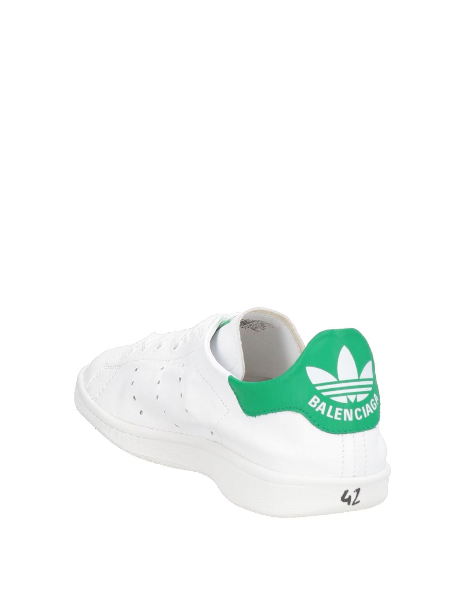 Кроссовки Balenciaga X Adidas Originals, белый — фото 3