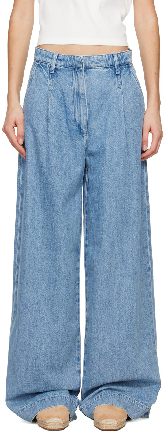 

Синие полулегкие джинсы Abigale Rag & Bone