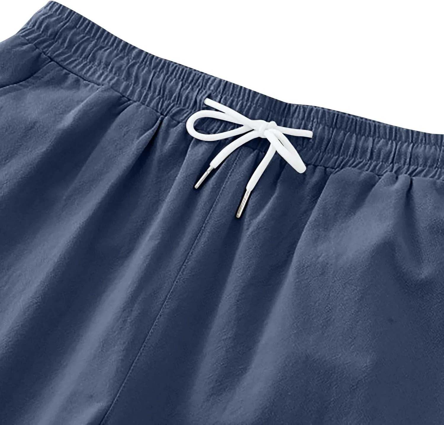 Мужские шорты Active, Regular Fit, с эластичным поясом, завязками и карманами, Blue — фото 3