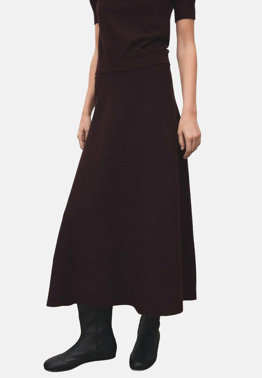 

Юбка Mango Maxi skirt, Bordeaux
