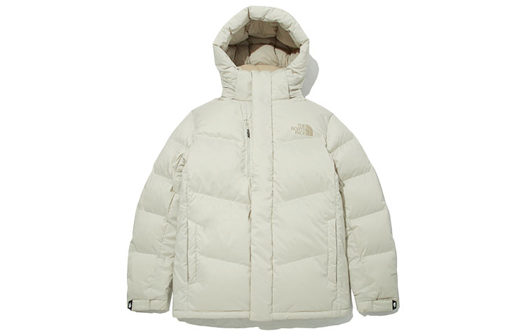 

THE NORTH FACE Куртка пуховая зимняя унисекс бежевая, Ecru