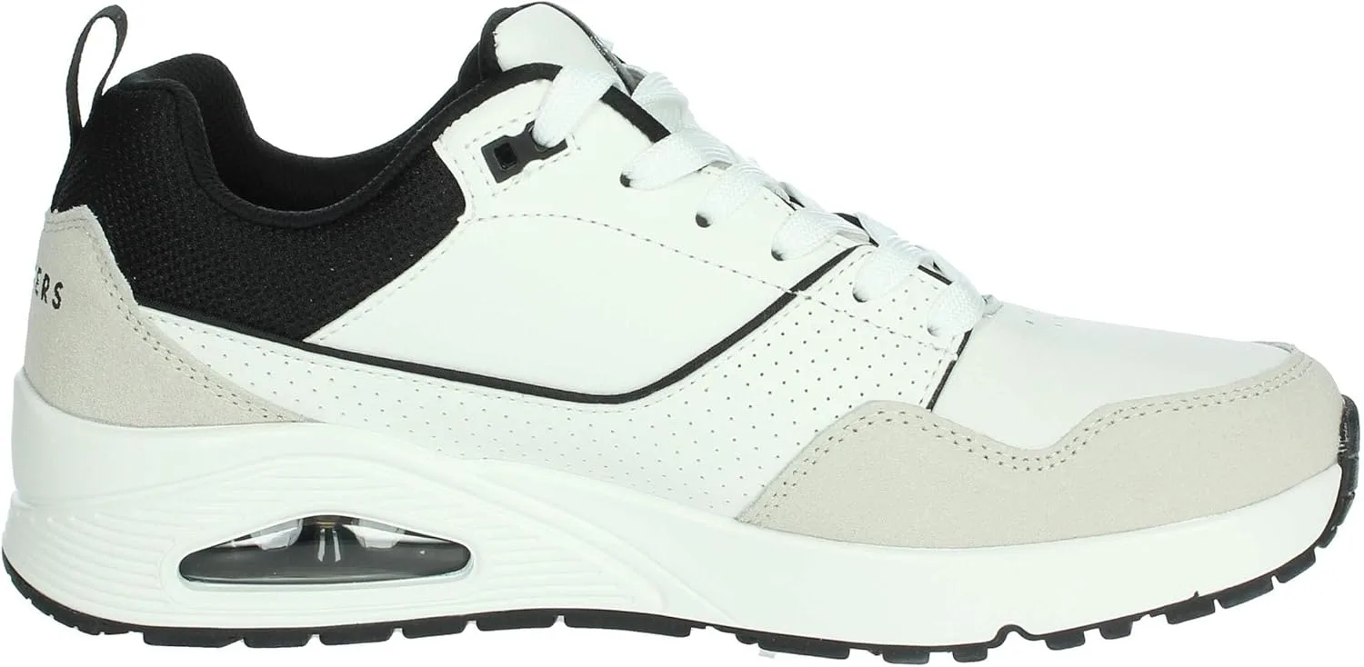 Мужские кроссовки Skechers UNO Retro One, белый/черный — фото 4