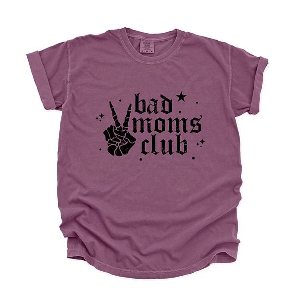 

Футболка Bad Moms Club Skeleton Simply Sage Market, Berry