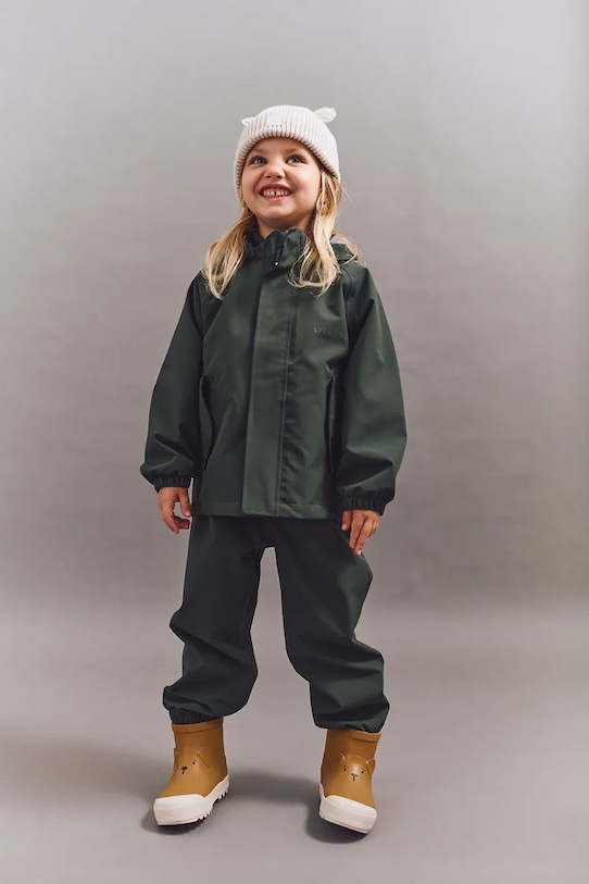 

Детский комплект куртка и брюки Pedia Rainwear Set Liewood, зеленый