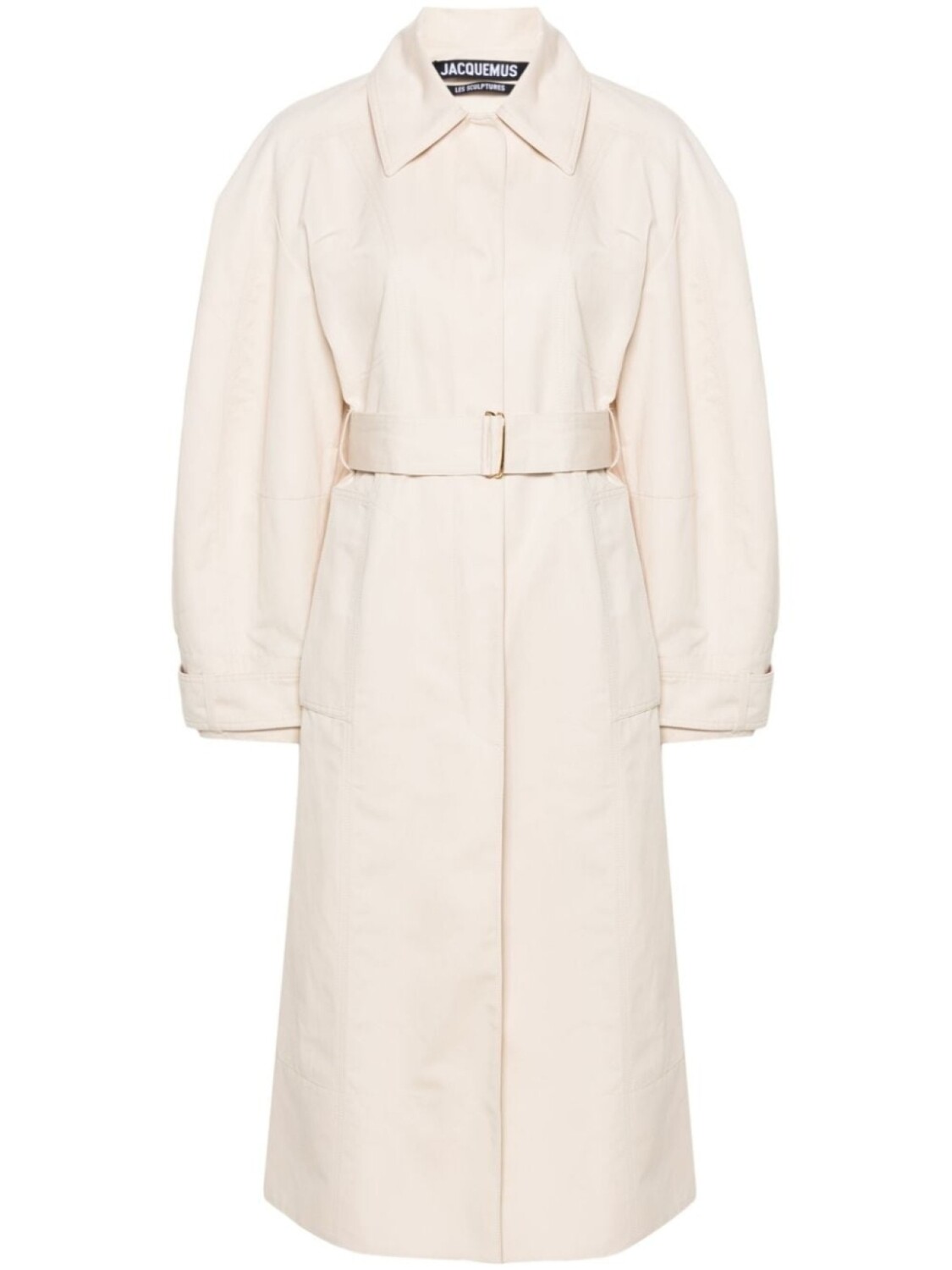 

Jacquemus пальто Le Trench Bari с поясом, нейтральный цвет
