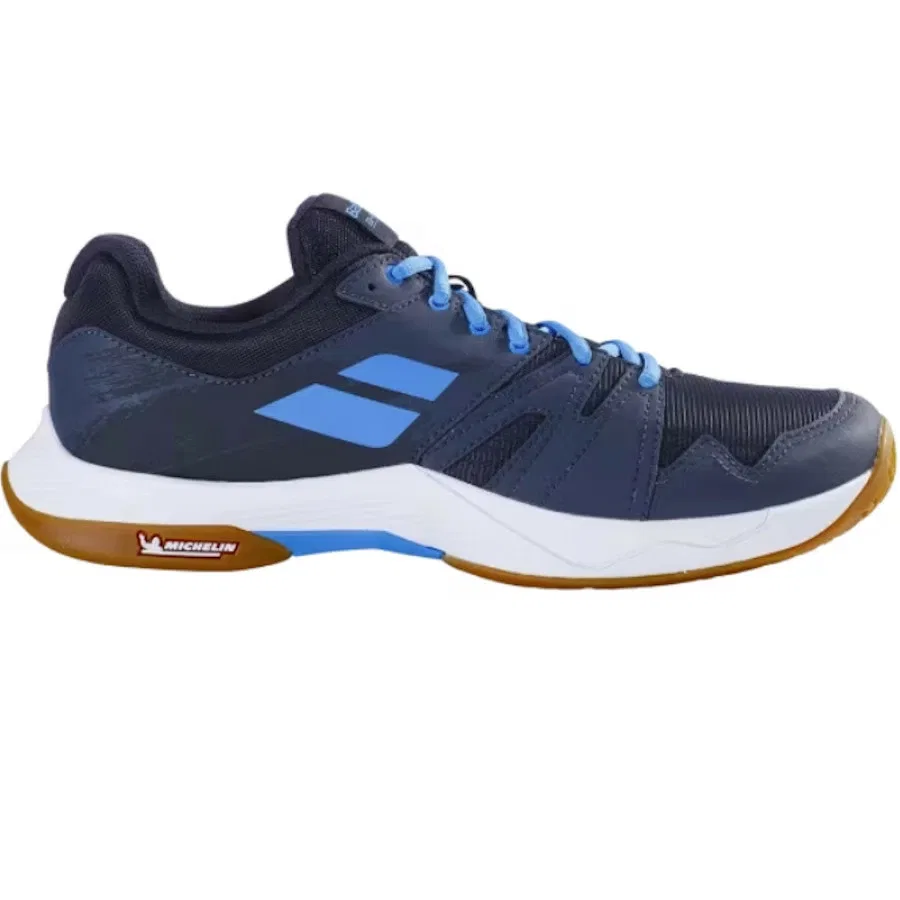 Мужские кроссовки для бадминтона «Shadow Team 2» от Babolat, Black X Gray (2045) — фото 2