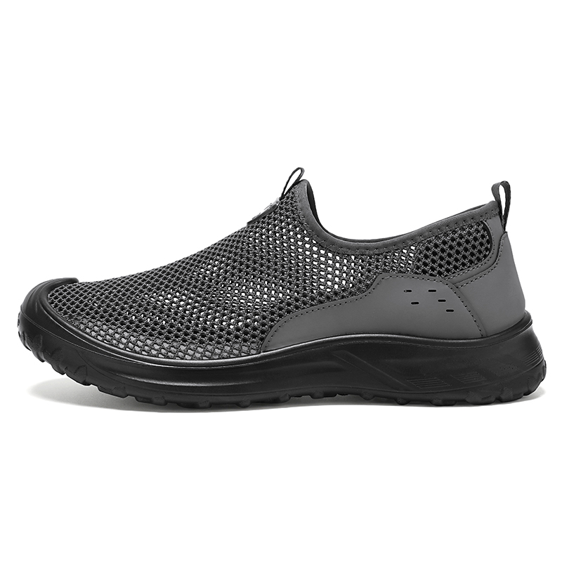 

DOUBLE STAR 88 Мужские повседневные кроссовки Flyknit серые, цвет Gray
