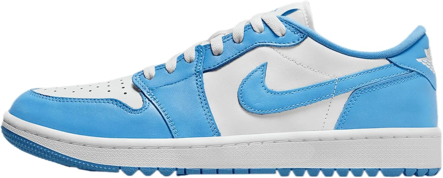 Кроссовки мужские Nike Air Jordan 1 Low, цвет White University Blue