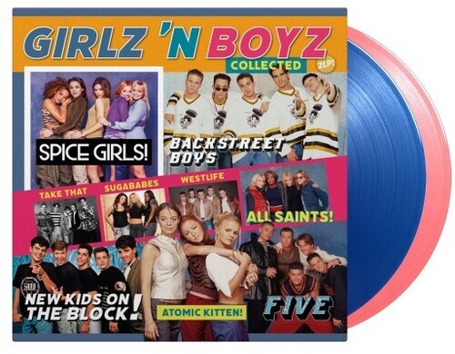 

Виниловая пластинка Girlz N Boyz Collected / Various: Girlz N Boyz Collected / Various - Limited 180-Gram Blue & Pink Colored Vinyl