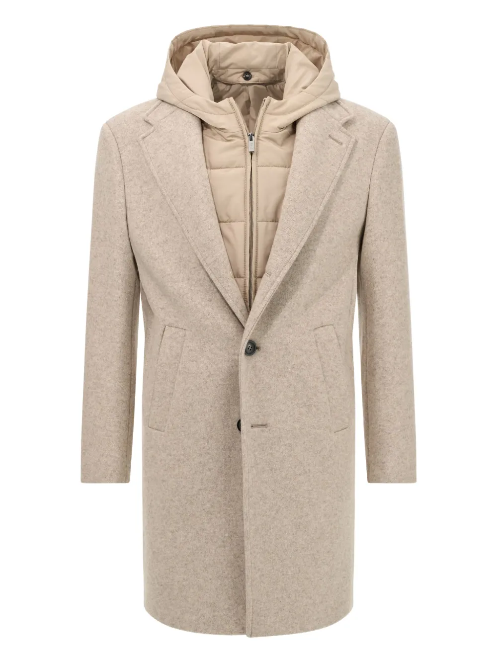 

Стёганое пальто Boggi Milano, светло-коричневый