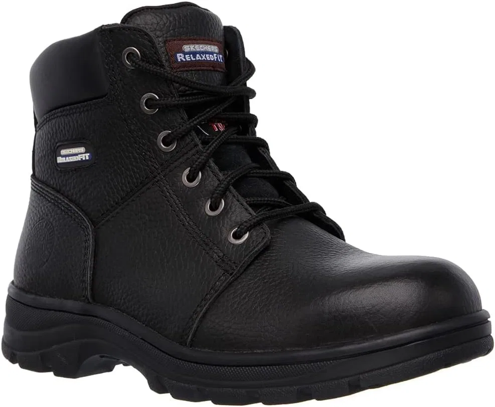 Рабочие защитные ботинки Skechers 77009 Workshire Relaxed Fit, коричневые