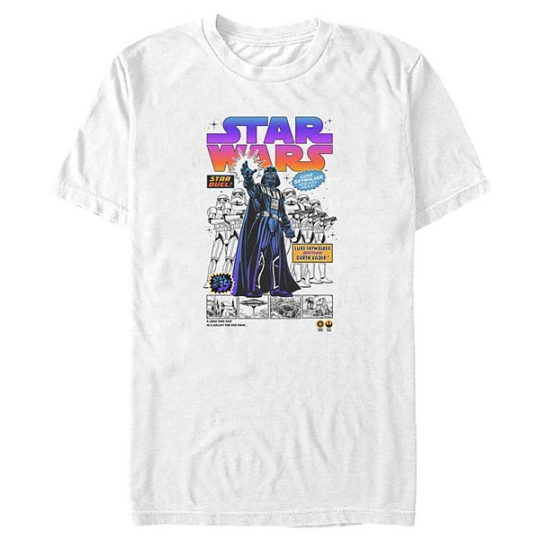 

Футболка Big & Tall Star Wars Dark Side Comic Cover Graphic Licensed Character