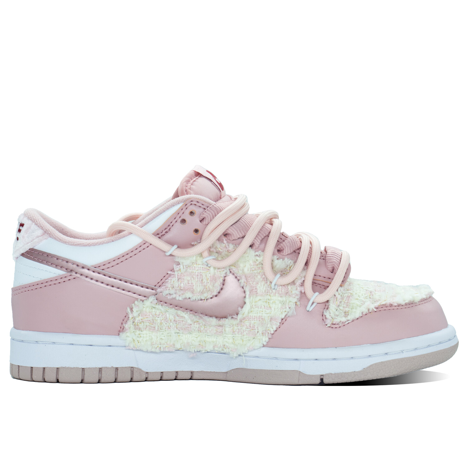 

Кроссовки Nike Dunk Skateboarding Shoes Women's Low-top Cherry Blossom Powder, розовый