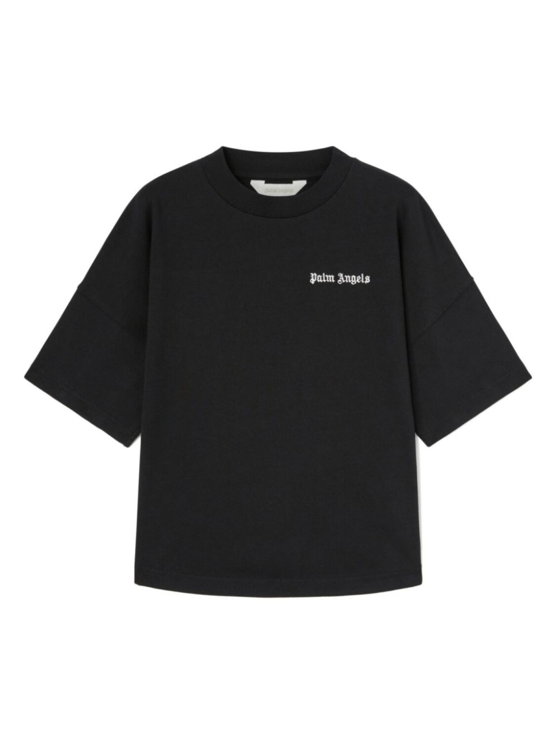 

Palm Angels Kids футболка с принтом, черный