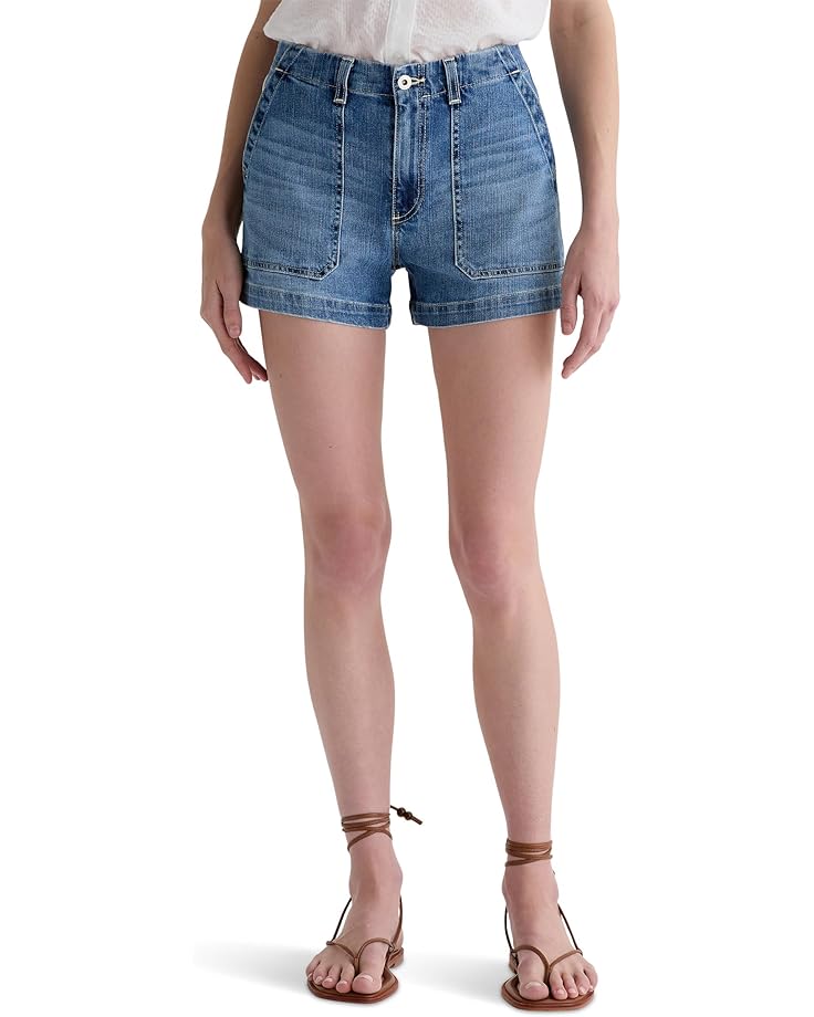 

Шорты AG Jeans Analeigh Mid-Rise Utility Shorts in San Felipe, цвет San Felipe