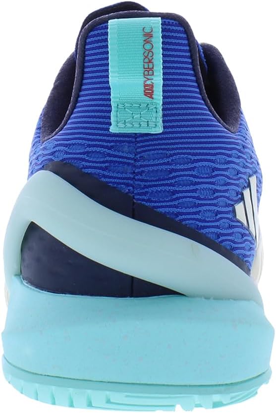 Мужские теннисные кроссовки Adidas Adizero Cybersonic, слоновая кость/голубой — фото 3