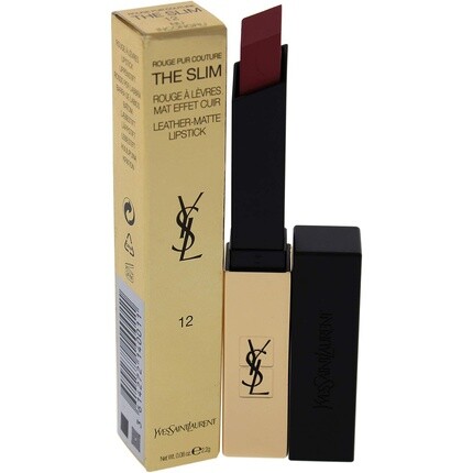 Yves Saint Laurent Тонкая матовая стойкая губная помада 2,2 г — фото 3