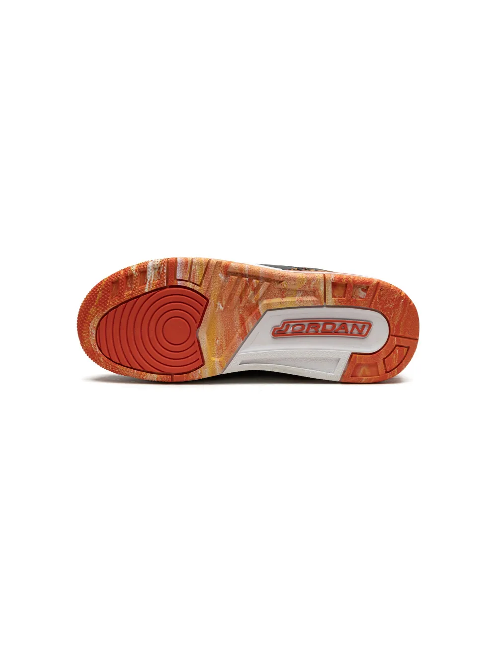 Кроссовки Jordan 3 Retro 'Kumquat' Jordan Kids, черный — фото 4
