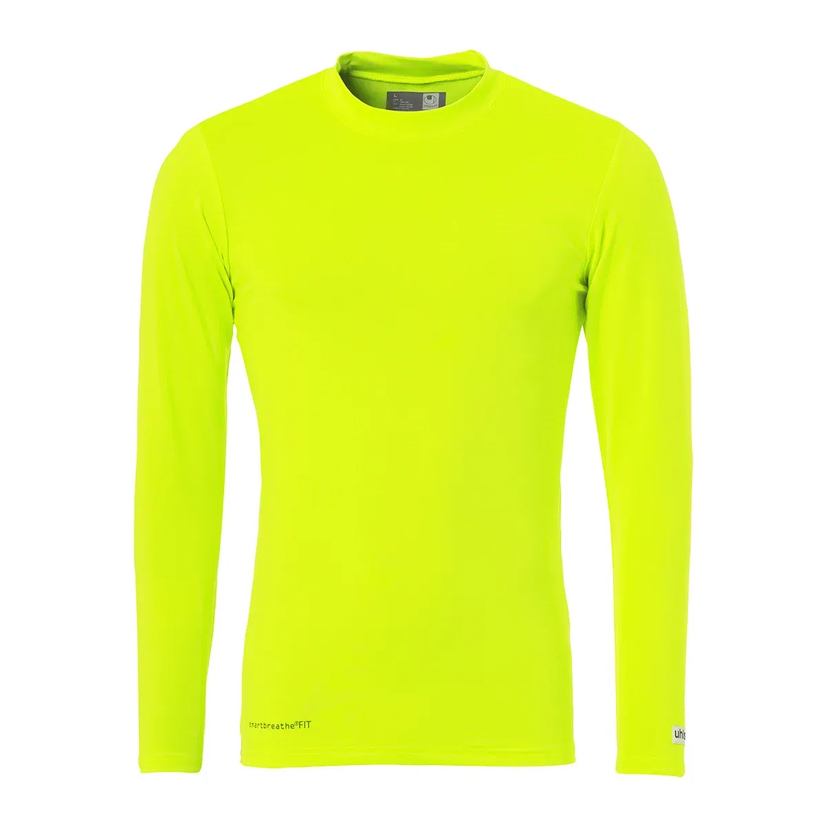 Функциональная футболка Baselayer Distinction Colors Uhlsport, флуоресцентный желтый/черный