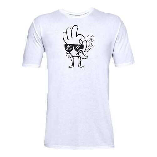 

Футболка men's sc30 freehand eddy basketball sports short sleeve white Under Armour, белый