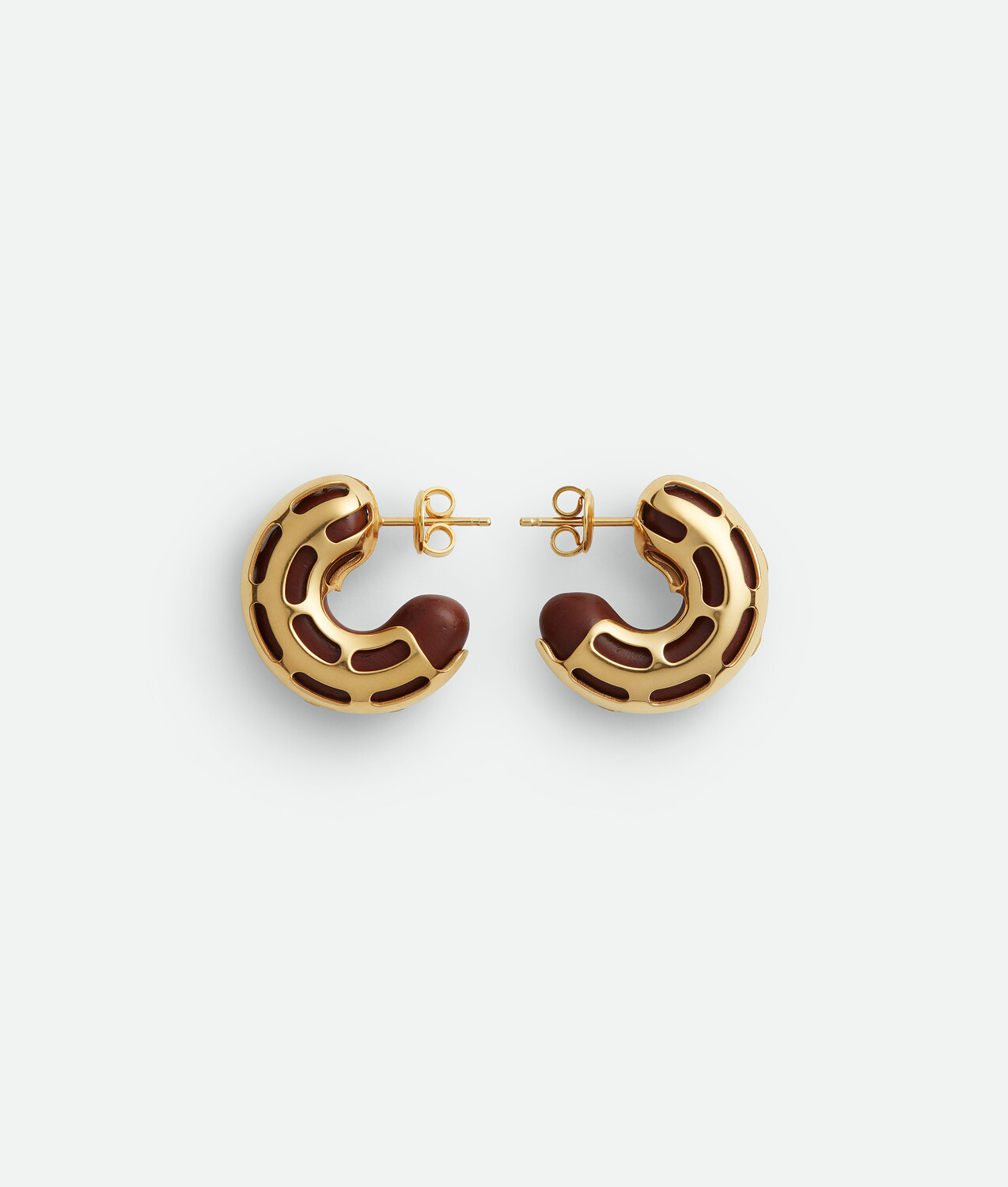 

Серьги из структурного дерева Bottega Veneta