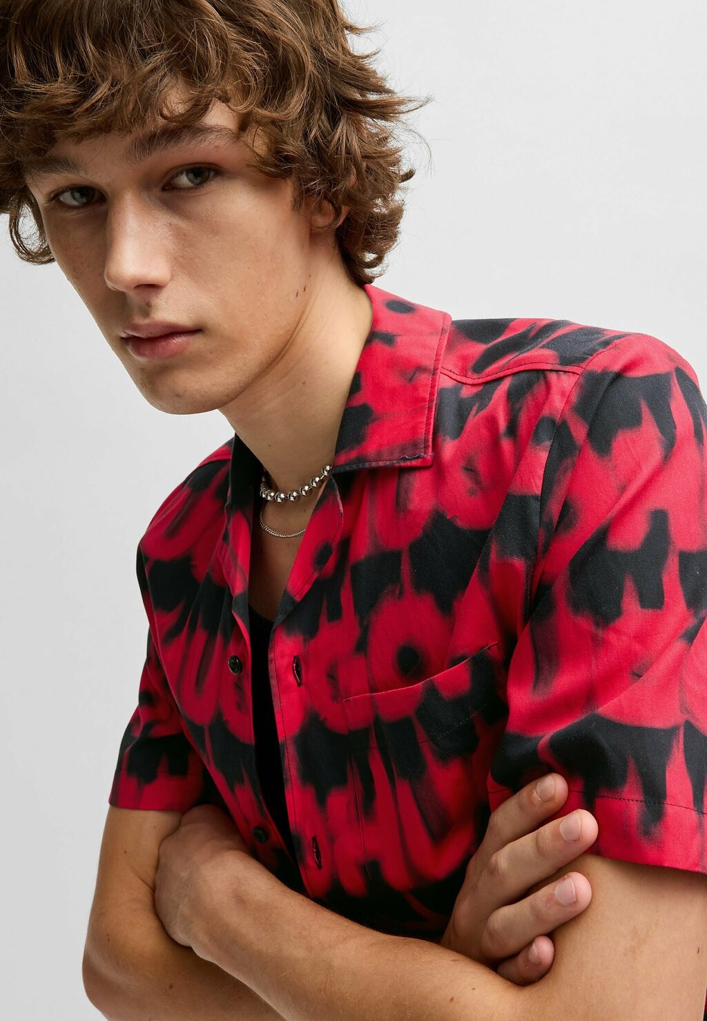 

Рубашка HUGO, розовый