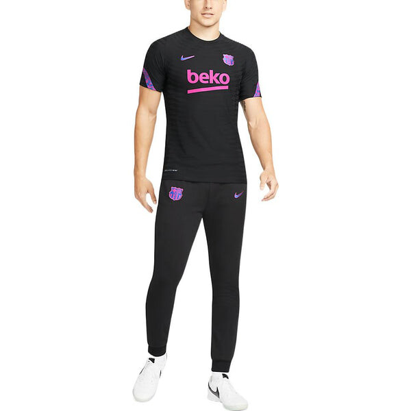 Спортивные штаны Dri Fit Barcelona, однотонные, быстросохнущие, со шнуровкой, футбольные футбольные спортивные штаны, Nike, мульитколор — фото 3