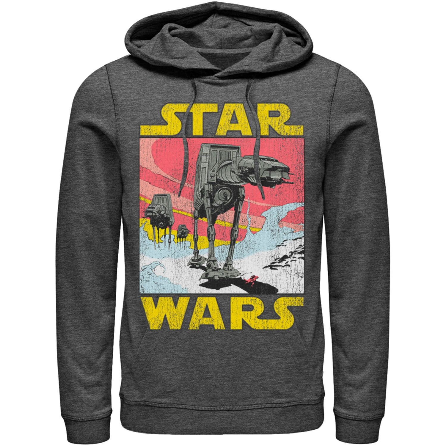 

Мужская толстовка с ретро-плакатом Star Wars At-AT Licensed Character